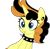 Size: 2112x2068 | Tagged: safe, artist:kazeblue, pumpkin cake, pony, unicorn, g4, alternate hairstyle, choker, dyed mane, ear piercing, earring, emo, eyeshadow, female, goth, high res, jewelry, makeup, mare, mascara, older, older pumpkin cake, open mouth, piercing, punkin cake, simple background, snake bites, solo, spiked choker, transparent background