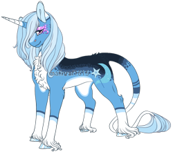 Size: 904x796 | Tagged: safe, artist:malinraf1615, trixie, pony, unicorn, g4, coat markings, eyeshadow, female, leonine tail, makeup, mare, redesign, simple background, socks (coat markings), solo, transparent background, unshorn fetlocks, watermark