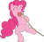 Size: 3183x3000 | Tagged: safe, artist:dashiesparkle, pinkie pie, earth pony, pony, g4, griffon the brush off, my little pony: friendship is magic, ^^, belly, bipedal, cute, diapinkes, eyes closed, female, high res, mare, mouth hold, simple background, solo, transparent background, vector