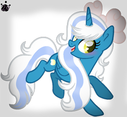 Size: 790x732 | Tagged: safe, artist:catface20, oc, oc:fleurbelle, alicorn, pony, adorabelle, alicorn oc, blushing, bow, cute, female, hair bow, horn, mare, simple background, solo, transparent background, wingding eyes, wings, yellow eyes