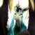 Size: 4096x4096 | Tagged: safe, artist:peacheb_o, queen chrysalis, changeling, changeling queen, g4, bust, female, solo