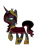 Size: 1431x2048 | Tagged: safe, artist:chelseawest, oc, oc only, oc:onyx, pony, unicorn, female, mare, parent:king sombra, petalverse, simple background, solo, transparent background