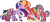 Size: 1080x468 | Tagged: safe, artist:selenaede, artist:superrosey16, big macintosh, twilight sparkle, oc, oc:cosmic crisp, oc:solar slice, alicorn, pegasus, pony, unicorn, g4, base used, colt, female, filly, male, nuzzling, offspring, parent:big macintosh, parent:twilight sparkle, parents:twimac, redesign, ship:twimac, shipping, simple background, straight, tongue out, transparent background, twilight sparkle (alicorn), watermark