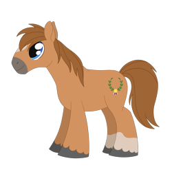 Size: 2048x2048 | Tagged: safe, artist:dyonys, oc, oc only, oc:gingerbread, earth pony, pony, czech republic, high res, male, mascot, simple background, solo, stallion, transparent background