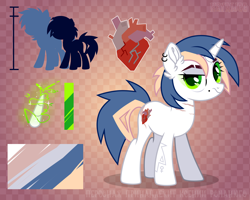 Size: 2500x2000 | Tagged: safe, artist:keyrijgg, oc, oc:keyrijgg, pony, unicorn, heart, high res, reference sheet, simple background