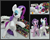 Size: 3071x2480 | Tagged: safe, artist:shunnkai, rarity, starlight glimmer, pony, g4, high res, irl, photo, plushie, sewing machine