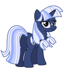 Size: 6864x6674 | Tagged: safe, artist:estories, oc, oc only, oc:silverlay, original species, pony, umbra pony, unicorn, g4, absurd resolution, butt, female, mare, plot, silverbum, simple background, solo, transparent background, vector