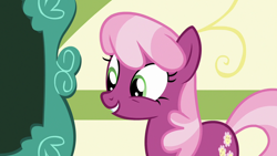 Size: 1280x720 | Tagged: safe, screencap, cheerilee, earth pony, pony, g4, parental glideance, female, mare, smiling, solo
