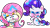 Size: 3840x2160 | Tagged: safe, artist:byteslice, fluttershy, rarity, pegasus, pony, unicorn, director spike's mockumentary, g4, g4.5, my little pony: pony life, .svg available, angry, duo, duo female, female, food, frosting, gritted teeth, high res, mare, simple background, svg, transparent background, vector