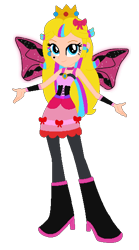 Size: 330x593 | Tagged: safe, artist:selenaede, artist:user15432, fairy, human, equestria girls, g4, barely eqg related, base used, boots, bow, clothes, costume, crossover, crown, ear piercing, earring, equestria girls style, equestria girls-ified, fairy wings, fairyized, glowing, glowing wings, hair bow, halloween, halloween costume, hallowinx, high heel boots, high heels, holiday, jewelry, nintendo, piercing, pink dress, pink wings, princess peach, rainbow s.r.l, regalia, shoes, simple background, solo, sparkly wings, super mario bros., transparent background, wings, winx, winx club, winxified