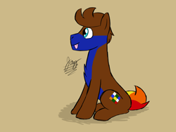 Size: 4200x3150 | Tagged: safe, artist:jay_wackal, oc, oc only, :p, cute, original character do not steal, sitting, tongue out