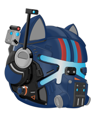 Size: 1280x1707 | Tagged: safe, artist:zocidem, pony, armor, crossover, digital art, helmet, simple background, solo, titanfall, titanfall 2, transparent background
