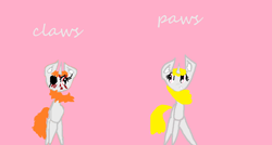 Size: 1058x568 | Tagged: safe, artist:pawstheartest, oc, oc only, pony, unicorn, duo, horn, pink background, simple background, unicorn oc