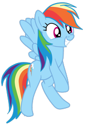 Size: 1076x1592 | Tagged: safe, artist:gmaplay, rainbow dash, pegasus, pony, g4, rarity investigates, cute, dashabetes, simple background, solo, transparent background