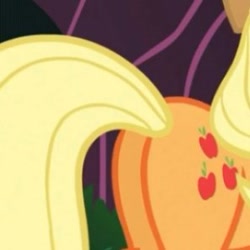 Size: 297x297 | Tagged: safe, screencap, applejack, earth pony, pony, spike at your service, applebutt, butt, cropped, female, plot, solo