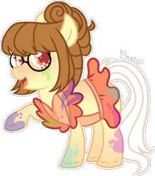Size: 1647x1874 | Tagged: safe, artist:kurosawakuro, oc, oc only, earth pony, pony, base used, clothes, dress, female, glasses, mare, simple background, solo, transparent background