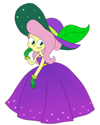 Size: 1837x2300 | Tagged: safe, artist:rarity525, fluttershy, equestria girls, equestria girls specials, g4, my little pony equestria girls: better together, my little pony equestria girls: holidays unwrapped, bare shoulders, clothes, cornucopia costumes, cute, dress, female, simple background, sleeveless, solo, strapless, transparent background