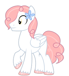 Size: 2100x2312 | Tagged: safe, artist:mint-light, oc, oc only, pegasus, pony, base used, commission, flower, flower in hair, high res, male, pegasus oc, simple background, solo, stallion, transparent background, unshorn fetlocks, wings, ych result