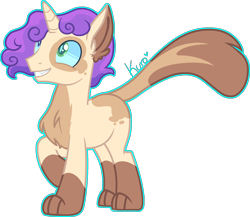 Size: 2056x1788 | Tagged: safe, artist:kurosawakuro, oc, oc only, hybrid, base used, interspecies offspring, male, offspring, parent:capper dapperpaws, parent:rarity, parents:capperity, solo