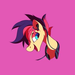 Size: 1617x1617 | Tagged: safe, artist:drtuo4, oc, oc only, oc:draconidsmxz, earth pony, pony, bust, solo