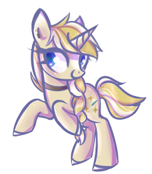 Size: 849x974 | Tagged: safe, artist:misspinka, oc, oc only, oc:unwritten story, pony, unicorn, female, mare, simple background, solo, transparent background