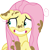 Size: 3000x3031 | Tagged: safe, artist:cloudy glow, fluttershy, pegasus, pony, a health of information, g4, my little pony: friendship is magic, season 7, .ai available, awkward smile, embarrassed, high res, messy mane, mud, muddy, simple background, smiling, solo, stray strand, transparent background, vector