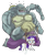 Size: 1077x1276 | Tagged: safe, artist:urhangrzerg, rarity, pony, unicorn, g4, abuse, crossover, patchwerk, raribuse, warcraft, world of warcraft