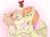 Size: 2132x1568 | Tagged: safe, artist:haruhi-il, oc, oc only, pegasus, pony, duo, female, holiday, kissing, lesbian, mistletoe, oc x oc, pegasus oc, shipping, wings