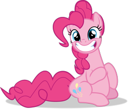 Size: 7241x6174 | Tagged: safe, artist:starcollider, pinkie pie, earth pony, pony, a trivial pursuit, g4, .svg available, absurd resolution, fat, female, gritted teeth, mare, ponk, pudgy pie, simple background, solo, speedpaint available, stuffed, transparent background, vector