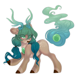 Size: 1849x1850 | Tagged: safe, artist:shady-bush, oc, oc only, deer, deer pony, original species, solutai pony, closed species, simple background, solo, transparent background