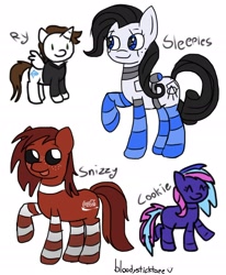 Size: 2000x2431 | Tagged: safe, artist:bloodysticktape, oc, oc:achromia, alicorn, earth pony, pony, robot, robot pony, alicorn oc, clothes, high res, horn, simple background, socks, striped socks, white background, wings