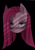 Size: 2894x4093 | Tagged: safe, artist:cottonaime, pinkie pie, earth pony, pony, g4, female, looking up, mare, pinkamena diane pie, sad, solo, tired