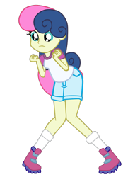 Size: 1119x1548 | Tagged: safe, artist:gmaplay, bon bon, sweetie drops, equestria girls, g4, my little pony equestria girls: legend of everfree, camp everfree outfits, puppy dog eyes, simple background, transparent background, vector