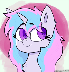Size: 2400x2485 | Tagged: safe, artist:endo, oc, oc only, pony, unicorn, female, high res, simple background, smiling, solo