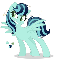 Size: 1500x1544 | Tagged: safe, artist:magicuniclaws, oc, oc only, pegasus, pony, female, magical lesbian spawn, mare, offspring, parent:coloratura, parent:lightning dust, simple background, solo, transparent background