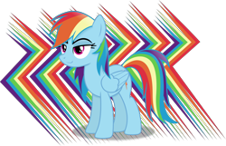 Size: 6377x4103 | Tagged: safe, artist:anime-equestria, rainbow dash, pegasus, pony, g4, abstract background, female, happy, mare, smiling, solo, transparent background, vector, wings