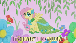 Size: 1280x720 | Tagged: safe, edit, edited screencap, screencap, fluttershy, g4, my little pony: friendship is magic, suited for success, clothes, cute, dress, gala dress, shyabetes