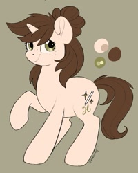 Size: 943x1177 | Tagged: safe, artist:beashay, oc, oc only, oc:brittney, pony, unicorn, female, mare, simple background, solo