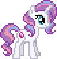 Size: 84x86 | Tagged: safe, artist:botchan-mlp, potion nova, pony, unicorn, g4, g4.5, my little pony: pony life, 8-bit, animated, blinking, desktop ponies, female, g4.5 to g4, gif, pixel art, simple background, solo, sprite, transparent background