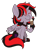 Size: 1904x2604 | Tagged: safe, artist:jetjetj, part of a set, oc, oc only, oc:dark shadow, alicorn, pony, chibi, commission, female, mare, milkshake, simple background, solo, transparent background, ych result