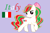 Size: 2998x2001 | Tagged: safe, artist:little-box-of-love, oc, oc only, pony, high res, italy, nation ponies, ponified, solo