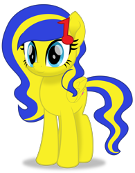 Size: 3000x3855 | Tagged: safe, artist:keronianniroro, oc, oc:swivel starsong, pegasus, pony, female, high res, mare, movie accurate, simple background, transparent background, vector