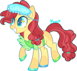 Size: 2466x2276 | Tagged: safe, artist:kurosawakuro, oc, oc only, earth pony, pony, apron, base used, clothes, female, high res, mare, simple background, sleep mask, solo, transparent background