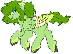 Size: 717x534 | Tagged: safe, artist:liefsong, oc, oc:lief, pegasus, pony, chest fluff, feathered fetlocks, fluffy, running, unshorn fetlocks