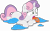 Size: 6001x3759 | Tagged: safe, artist:frownfactory, sweetie belle, pony, unicorn, for whom the sweetie belle toils, g4, my little pony: friendship is magic, blank flank, blech, female, filly, horn, impossibly large tongue, simple background, solo, taste buds, tongue out, transparent background, vector