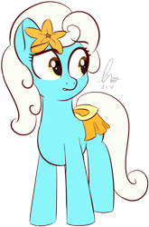 Size: 1714x2602 | Tagged: safe, artist:potato22, serena, earth pony, pony, g4, female, flower, flower in hair, mare, saddle, simple background, solo, standing, tack, transparent background