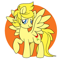Size: 800x800 | Tagged: safe, artist:perfectpinkwater, pegasus, pony, crossover, cutie mark, earthbound, lucas, mother 3, nintendo, ponified, simple background, solo, super smash bros., transparent background
