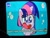 Size: 4160x3120 | Tagged: safe, edit, edited screencap, screencap, twilight sparkle, alicorn, pony, dol-fin-ale, g4, g4.5, my little pony: pony life, crt, cute, excited, indonesian, open mouth, perdana record, photo, picture of a screen, pt. musik perdana kreativa, solo, twiabetes, twilight sparkle (alicorn)