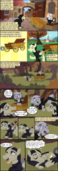 Size: 1280x3775 | Tagged: safe, artist:mr100dragon100, comic:a king's journey home, autumn, cart, comic, dark forest au's dracula, dark forest au's phantom of the opera (erik), forest, paris, sleeping