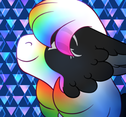 Size: 390x362 | Tagged: safe, artist:nobleclay, oc, oc only, oc:northern lights, pony, bust, female, mare, portrait, solo
